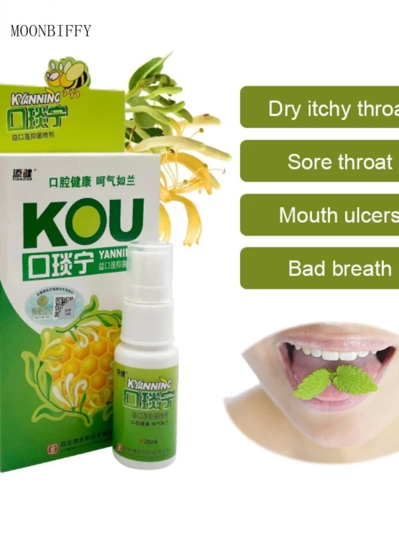 20ml Honeysuckle Oral Cleaning Spray Fresh Breath Treatment Ulcer Pharyngitis Toothache Bad Breath Protect Oral Health New In 
20ml Honeysuckle Oral Cleaning Spray Fresh Breath Treatment Ulcer Pharyngitis Toothache Bad Breath Protect Oral Health New In