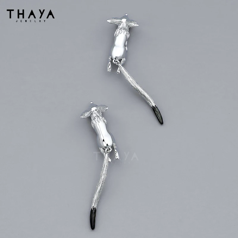 Thaya Orginal Design Fox Women Earrings S925 Silver Needle Classic Earrings Tassels Earring Dangle Luxury Wedding Fine Jewelry
Thaya Orginal Design Fox Women Earrings S925 Silver Needle Classic Earrings Tassels Earring Dangle Luxury Wedding Fine Jewelry