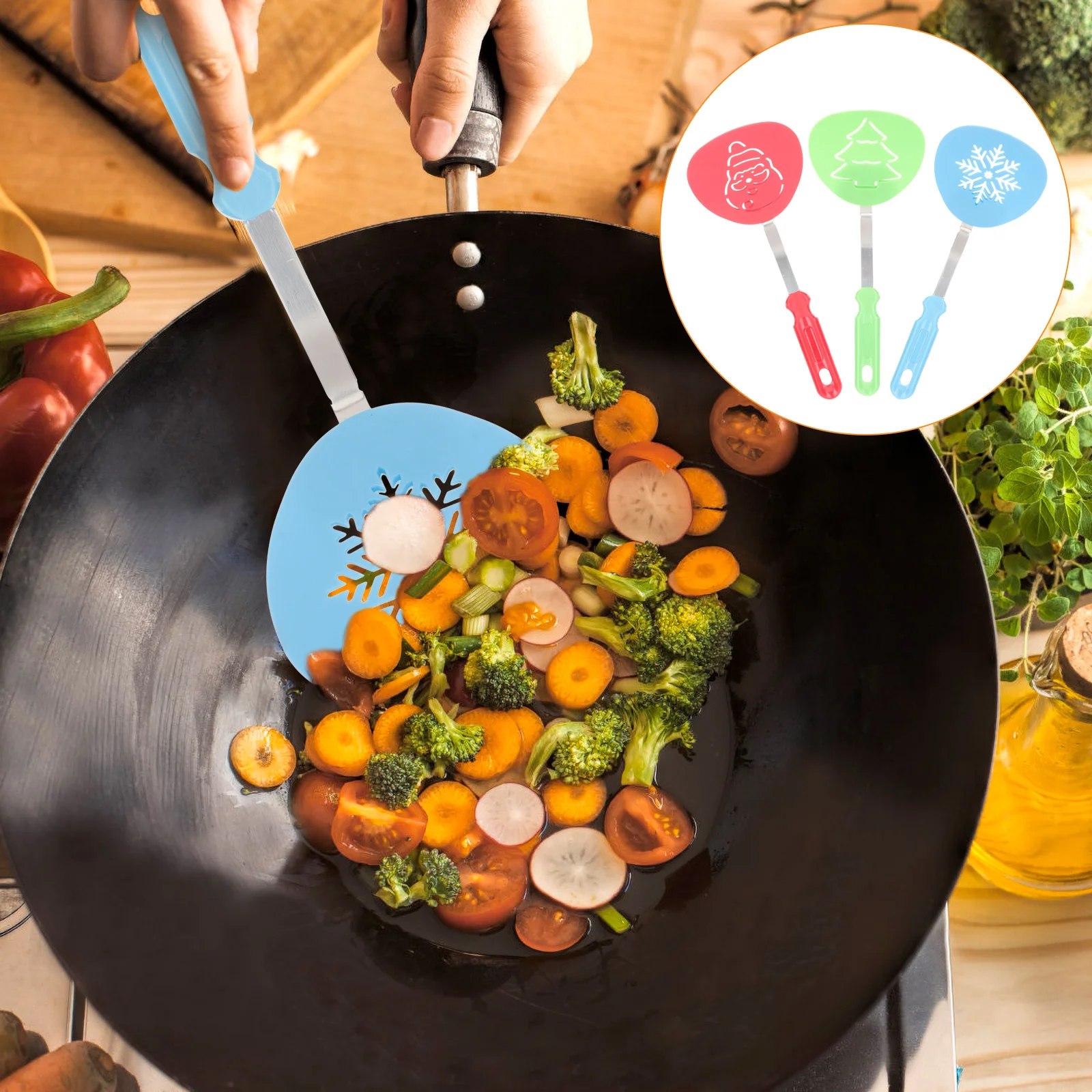 Spatula Christmas Turner Spatulas Cooking Kitchen Cookware Cookie Wok Baking Utensils Holiday Scraper Set Silicone Grill
Spatula Christmas Turner Spatulas Cooking Kitchen Cookware Cookie Wok Baking Utensils Holiday Scraper Set Silicone Grill