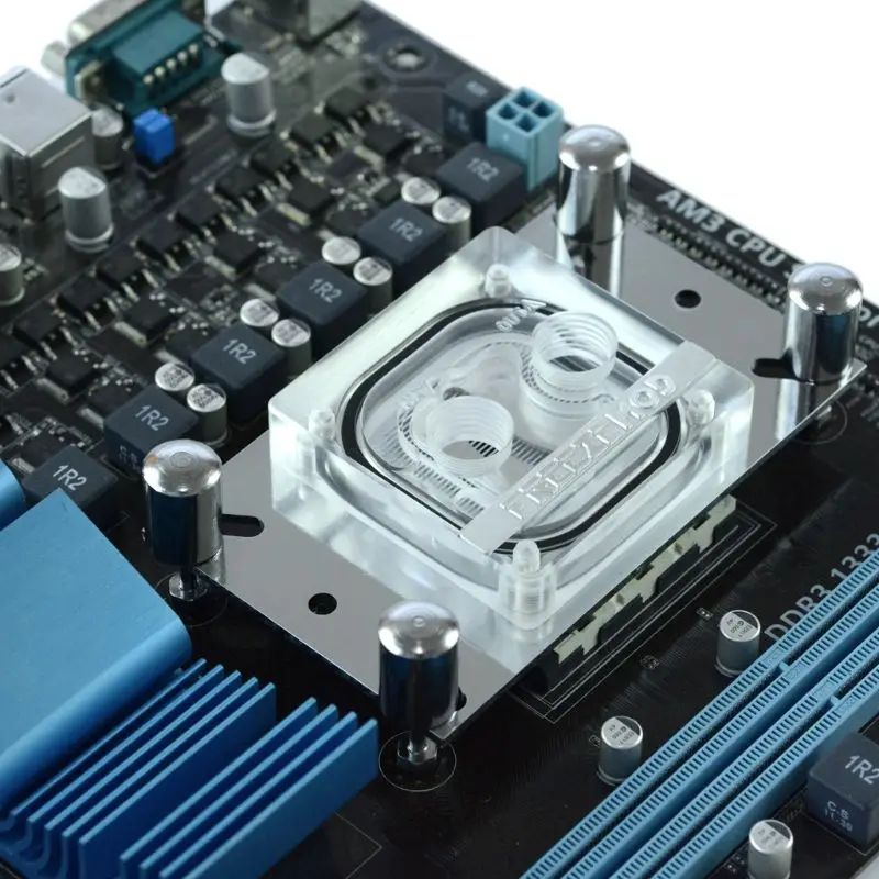 2022 New CPU Acrylic Top Water Cooling Block Sprayable Liquid Block With Channel for amd 
2022 New CPU Acrylic Top Water Cooling Block Sprayable Liquid Block With Channel for amd