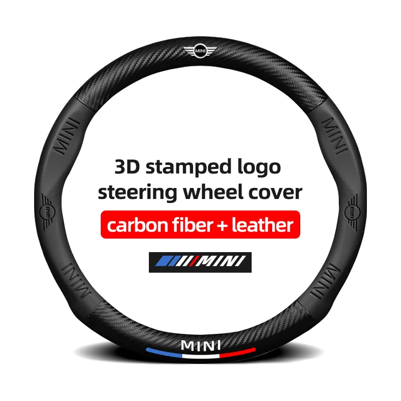 Для Mini Cooper One S F56 F60 R58 R50 R53 JCW Clubman Countryman автомобильное украшение из углеродного волокна 37-38 см чехлы на руль автомобиля
Для Mini Cooper One S F56 F60 R58 R50 R53 JCW Clubman Countryman автомобильное украшение из углеродного волокна 37-38 см чехлы на руль автомобиля