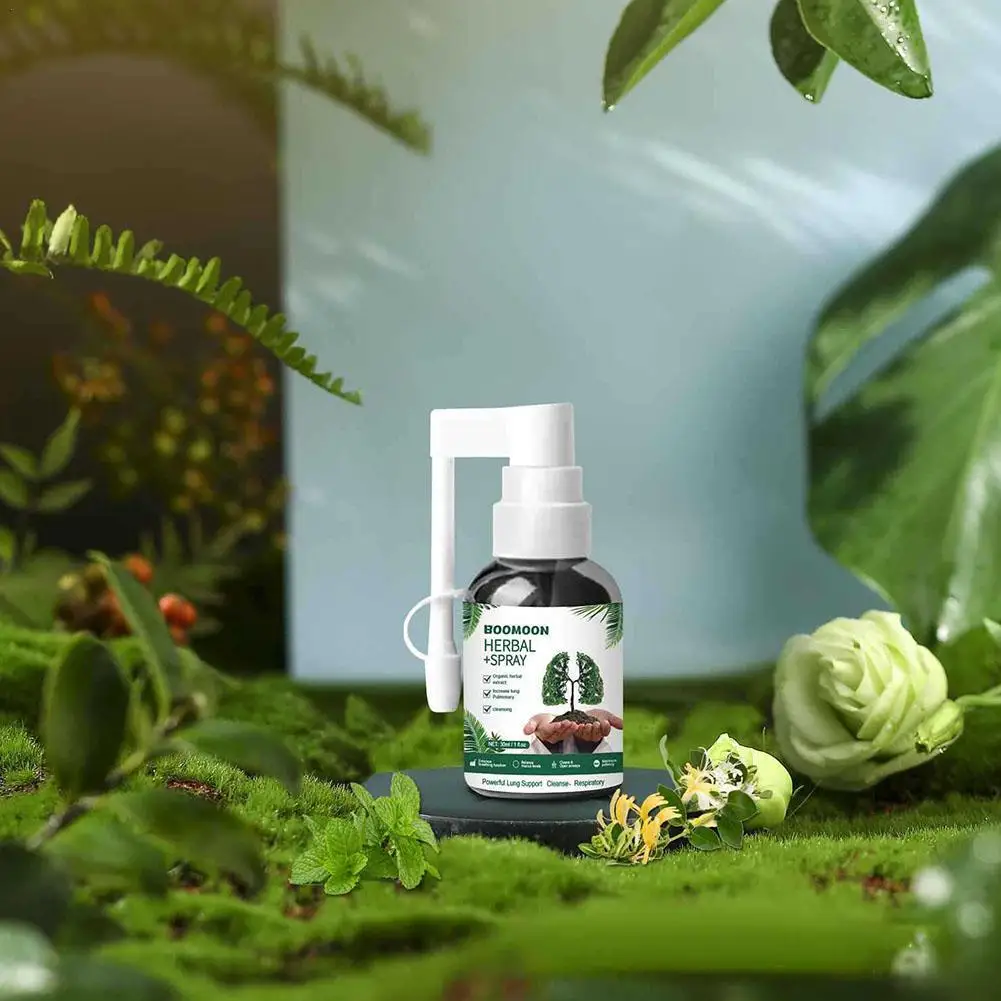 Herbal Lung Cleanse Spray Mist-Powerful Lung Support Quit Smoking Relieve Sore Throat Inflammation Mouth Clean Herbal Spray 30ml
Herbal Lung Cleanse Spray Mist-Powerful Lung Support Quit Smoking Relieve Sore Throat Inflammation Mouth Clean Herbal Spray 30ml