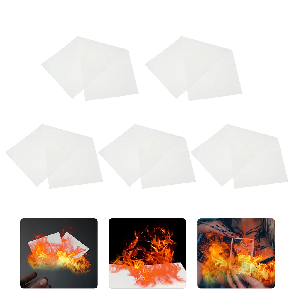 5pcs Tricks Accessories Party Show Flaming Paper Prop Creative Stage Toys
5pcs Tricks Accessories Party Show Flaming Paper Prop Creative Stage Toys