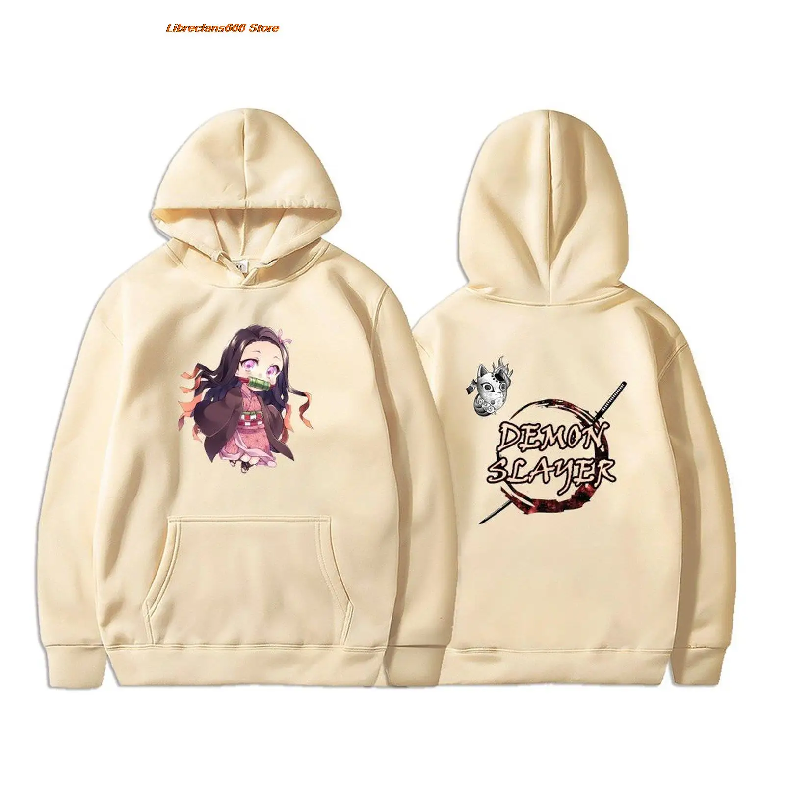 Japan Anime Kamado Nezuko Demon Slayer Hoodies Print Men Women Streetwear Sweatshirt Hip Hop Fashion Pullover Boys Girl Clothing
Japan Anime Kamado Nezuko Demon Slayer Hoodies Print Men Women Streetwear Sweatshirt Hip Hop Fashion Pullover Boys Girl Clothing