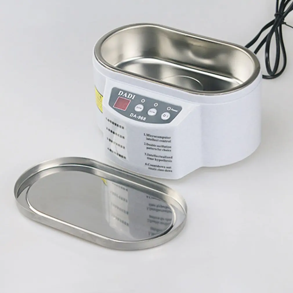 Smart Ultrasonic Cleaner Anti-Slip Stainless Steel Ultrasound Wave Washing for Jewelry Glasses Ultrasound Bath Machine
Smart Ultrasonic Cleaner Anti-Slip Stainless Steel Ultrasound Wave Washing for Jewelry Glasses Ultrasound Bath Machine