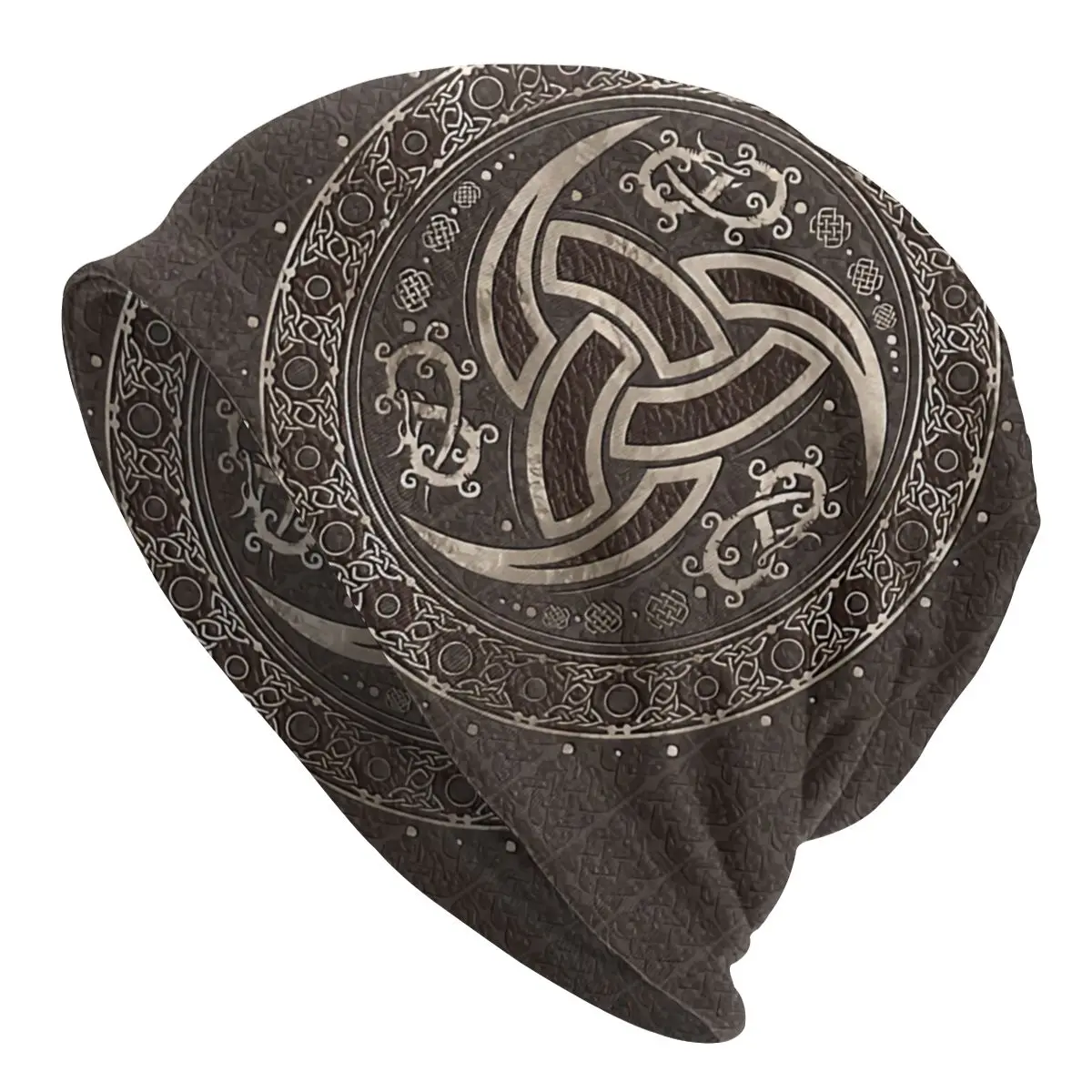 

Тонкие спортивные шапки викингов, коричневая шляпа Odin Horn, хипстерские шапочки, облегающие шапки