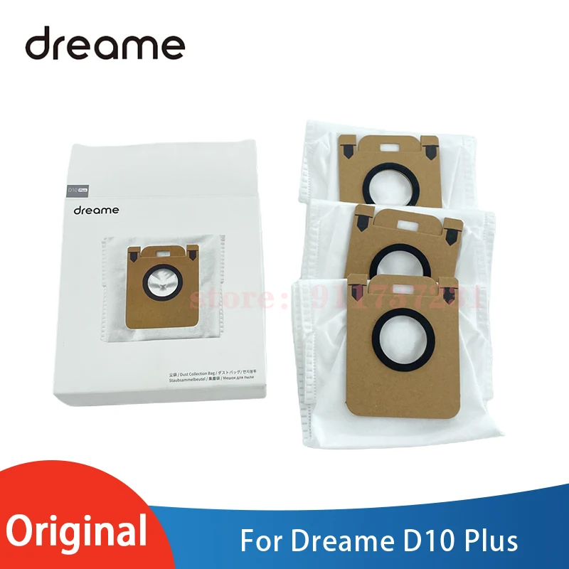 Original Dust Bags For Dreame Bot D10 Plus Vacuum Cleaner Spare Parts Accessories
Original Dust Bags For Dreame Bot D10 Plus Vacuum Cleaner Spare Parts Accessories