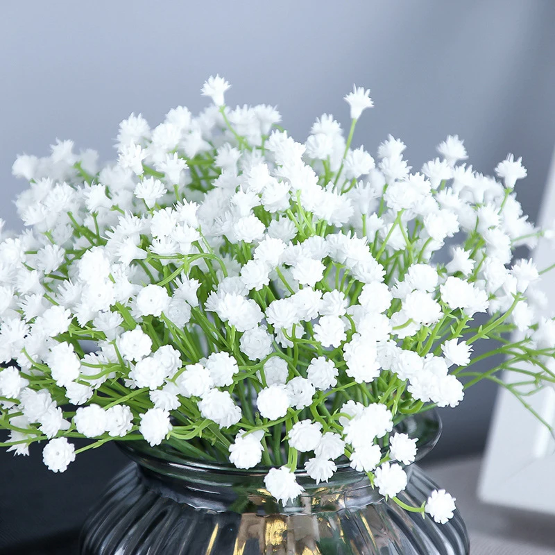 Gypsophila Flower Arrangement Decoration Home Fake Flower Bride Holding Flowers Artificial Gypsophila Plastic Flower Bedroom
Gypsophila Flower Arrangement Decoration Home Fake Flower Bride Holding Flowers Artificial Gypsophila Plastic Flower Bedroom