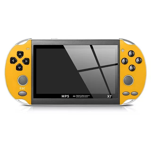 X7 X12 Plus Handheld Game Console Portable Audio Video Game Player 4.3 5.1 7.1 Inch HD Screen 10000+ Free Games for PS1 GB gift
X7 X12 Plus Handheld Game Console Portable Audio Video Game Player 4.3 5.1 7.1 Inch HD Screen 10000+ Free Games for PS1 GB gift
