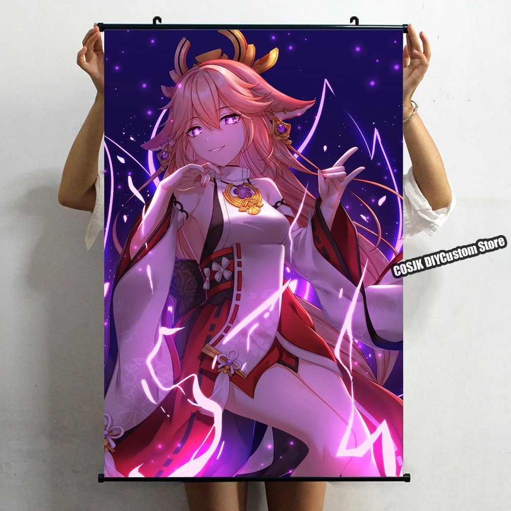 HD Аниме игра Genshin Impact Yae Miko постер настенный свиток домашний Декор Гостиная Украшение коллекционные кавайные игры художественные подарки
HD Аниме игра Genshin Impact Yae Miko постер настенный свиток домашний Декор Гостиная Украшение коллекционные кавайные игры художественные подарки