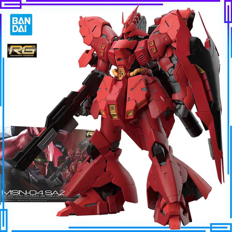 Мобильный костюм Gundam Sazabi, модельные наборы, противоударные фигурки Gyakushuu no charbandai, оригинальные RG 29 1/144 аниме, экшн-фигурки
Мобильный костюм Gundam Sazabi, модельные наборы, противоударные фигурки Gyakushuu no charbandai, оригинальные RG 29 1/144 аниме, экшн-фигурки
