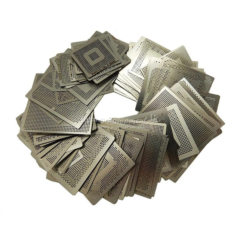 Direct Heating Steel Mesh BGA Stencils 219 Piece Set Reballing Stencils Kits Free Gift Direct Heat Jig for Repair Machine Parts
Direct Heating Steel Mesh BGA Stencils 219 Piece Set Reballing Stencils Kits Free Gift Direct Heat Jig for Repair Machine Parts
