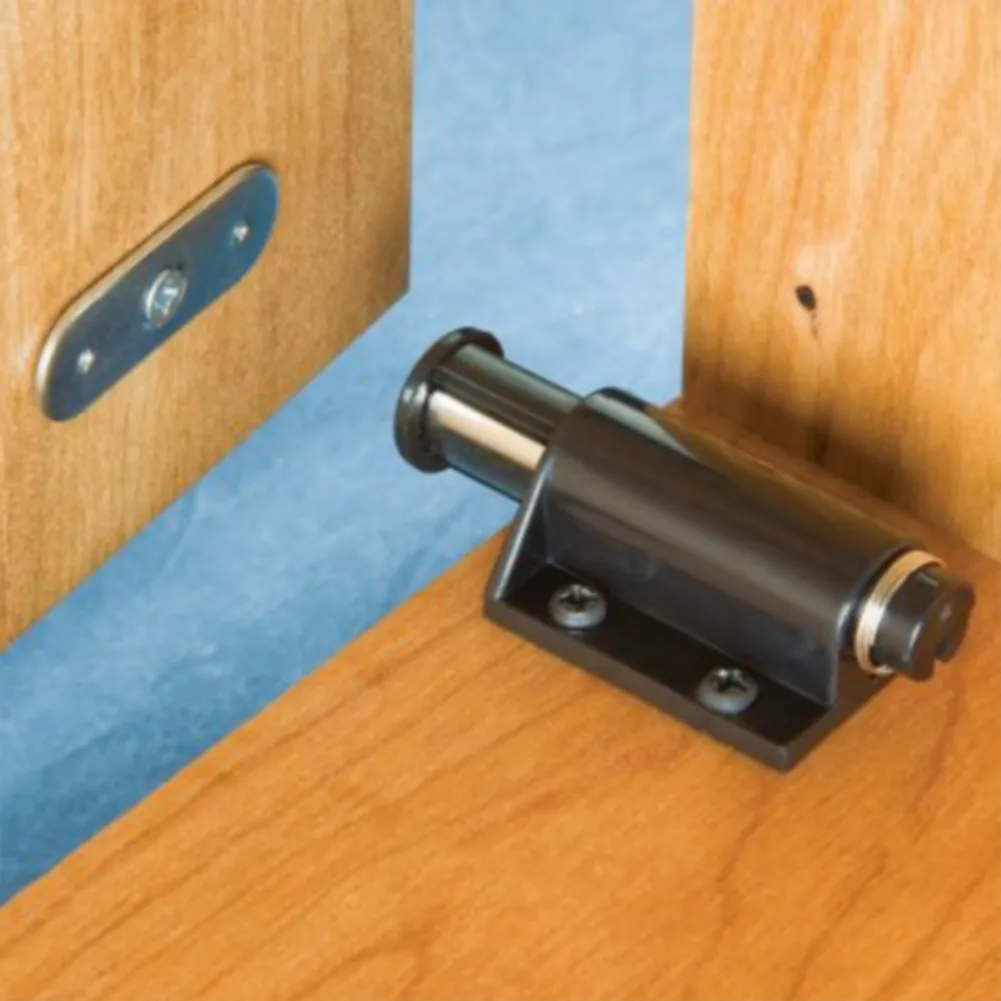 Magnetic Push To Open Touch Latch Parts Accessaries Black Cabinet Cupboard Doors Kitchen Latch Catch 2x 46mm*38mm
Magnetic Push To Open Touch Latch Parts Accessaries Black Cabinet Cupboard Doors Kitchen Latch Catch 2x 46mm*38mm
