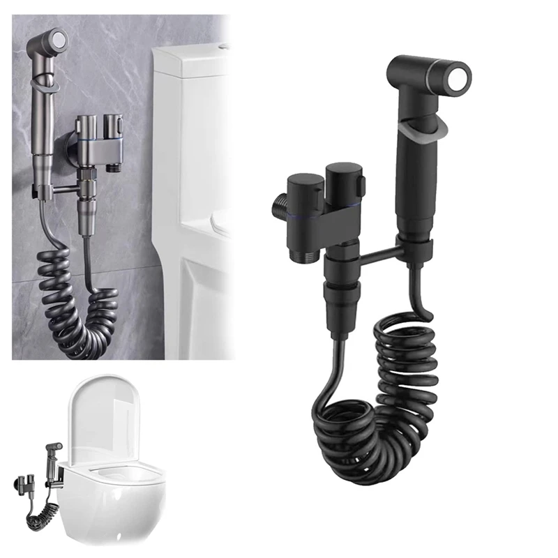 1-In-2-Out Dual Control Valve Mini Multi-Function Faucet Mini Shower Pressure Bathroom Faucet Kit For Bidet And Shower
1-In-2-Out Dual Control Valve Mini Multi-Function Faucet Mini Shower Pressure Bathroom Faucet Kit For Bidet And Shower