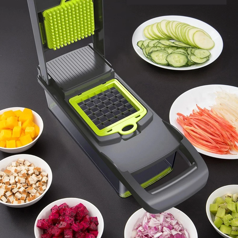 Vegetable slicer, manual fruit grater, peeler, carrot shredder, kitchen accessories
Vegetable slicer, manual fruit grater, peeler, carrot shredder, kitchen accessories
