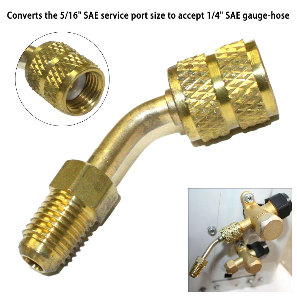 1 * Adapter Converts R410a Style Tool Vacuum 5/16\" AC Air Conditioning Charging HVAC Mini Parts SAE Practical
1 * Adapter Converts R410a Style Tool Vacuum 5/16\" AC Air Conditioning Charging HVAC Mini Parts SAE Practical