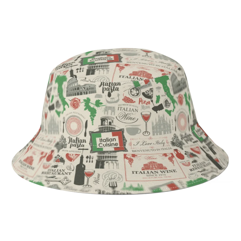 Summer Unisex Harajuku Bucket Hats Retro Style Italy Italian Flag Women Men Fishing Hats Autumn Outdoor Travel Sun Cap for Bob
Summer Unisex Harajuku Bucket Hats Retro Style Italy Italian Flag Women Men Fishing Hats Autumn Outdoor Travel Sun Cap for Bob