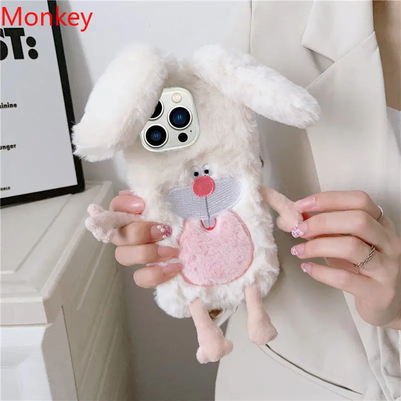 3D Cute Soft Fluffy Rabbit Ears Warm Fur Case For Samsung S23 A13 A23 A33 A53 A73 Note 9 A02 M12 A7 Protective Cover Phone Cases
3D Cute Soft Fluffy Rabbit Ears Warm Fur Case For Samsung S23 A13 A23 A33 A53 A73 Note 9 A02 M12 A7 Protective Cover Phone Cases
