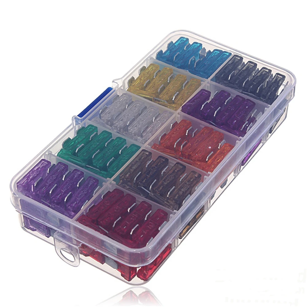 PCS Auto Car Blade Fuse Nylon Aluminum Auto Security Fuse Standard Assortment Kit Using For Mediumsized Car Automotive 
PCS Auto Car Blade Fuse Nylon Aluminum Auto Security Fuse Standard Assortment Kit Using For Mediumsized Car Automotive