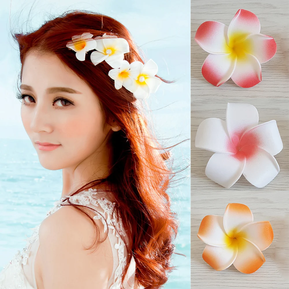 1Pcs Hawaiian Plumeria Flower Hair Clip Women Sweet Flower Hairpins Hair Accessories For Beach Party Wedding Decoration
1Pcs Hawaiian Plumeria Flower Hair Clip Women Sweet Flower Hairpins Hair Accessories For Beach Party Wedding Decoration
