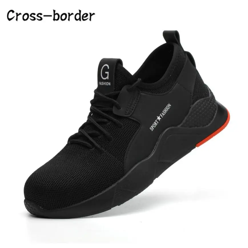 Zapatos de seguridad antigolpes para hombre, botas de seguridad ligeras y transpirables de talla grande
Zapatos de seguridad antigolpes para hombre, botas de seguridad ligeras y transpirables de talla grande