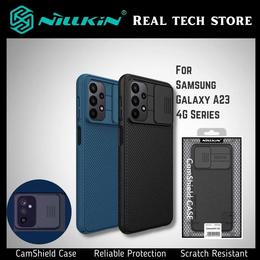 Nillkin For Samsung Galaxy A23 4G Case Slide Camera Protective Case Lens Protect Privacy Shockproof Cover for Samsung A23 Shell
Nillkin For Samsung Galaxy A23 4G Case Slide Camera Protective Case Lens Protect Privacy Shockproof Cover for Samsung A23 Shell