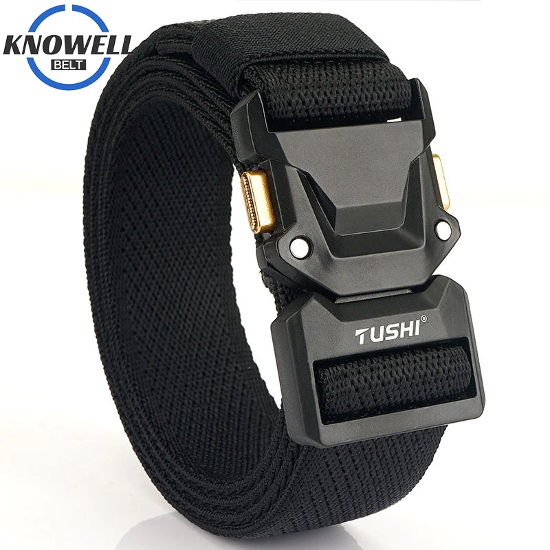 Military Tactics Belt For Men Quick Release Metal Buckle Nylon Male Belt Outdoor Sports Training Straps Canvas Waistband Jeans
Military Tactics Belt For Men Quick Release Metal Buckle Nylon Male Belt Outdoor Sports Training Straps Canvas Waistband Jeans