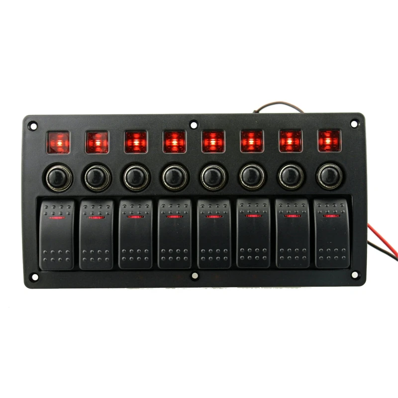 8-Group Combination Panel Switches Marine Toggle Switch Power Female Switch Switch Panel For Automotive Marine
8-Group Combination Panel Switches Marine Toggle Switch Power Female Switch Switch Panel For Automotive Marine