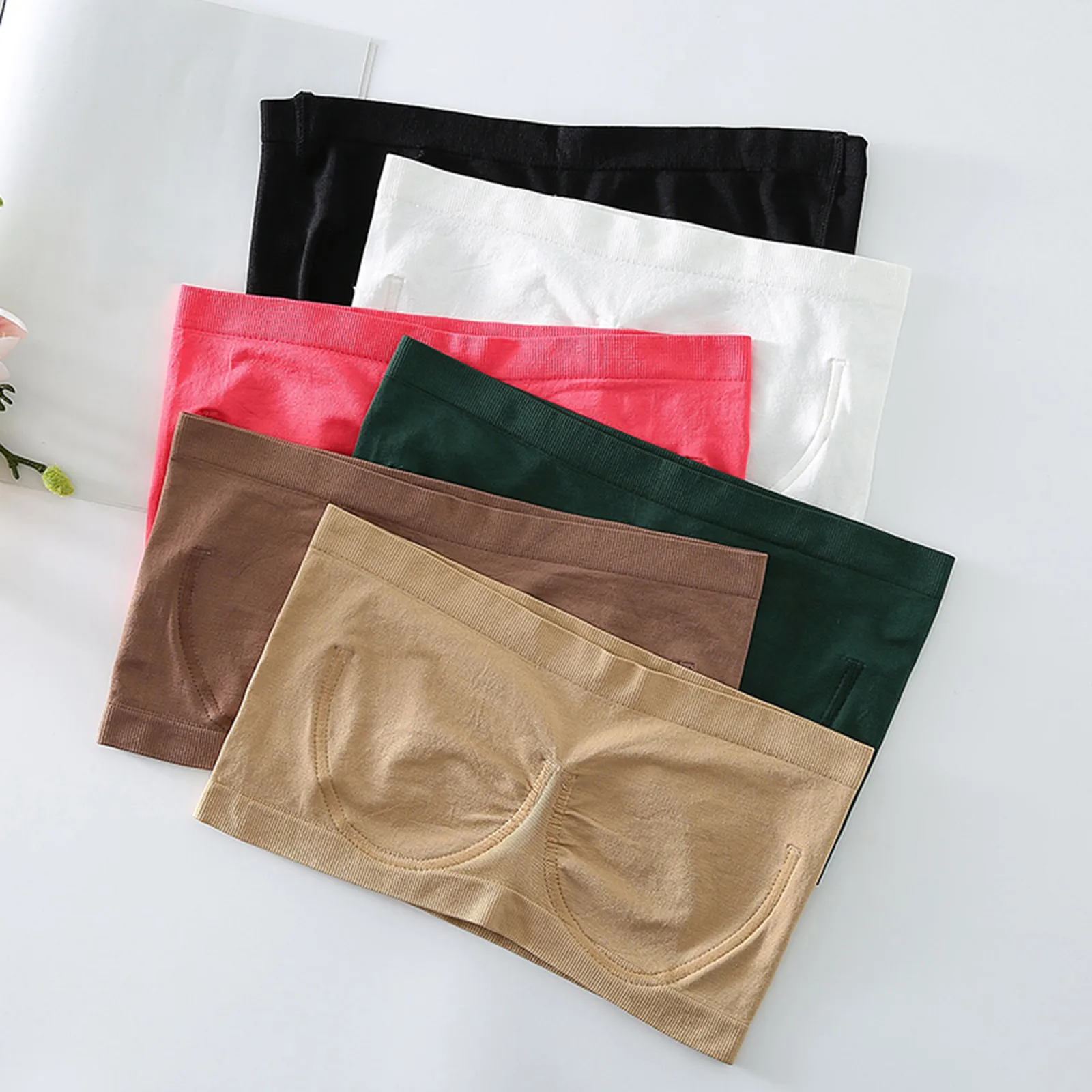 Sports Bras For Women Big Size Strapless Bra Bandeau Tube Padded Top Stretchy Fitness Yoga Tops Bra Sportwear Exercise Clothes
Sports Bras For Women Big Size Strapless Bra Bandeau Tube Padded Top Stretchy Fitness Yoga Tops Bra Sportwear Exercise Clothes