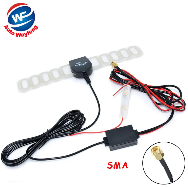 Car Digital TV Active Antenna Mobile Car Digital DVB-T ISDB-T Aerial with a Amplifier Booster Factory Selling+Free shipping
Car Digital TV Active Antenna Mobile Car Digital DVB-T ISDB-T Aerial with a Amplifier Booster Factory Selling+Free shipping