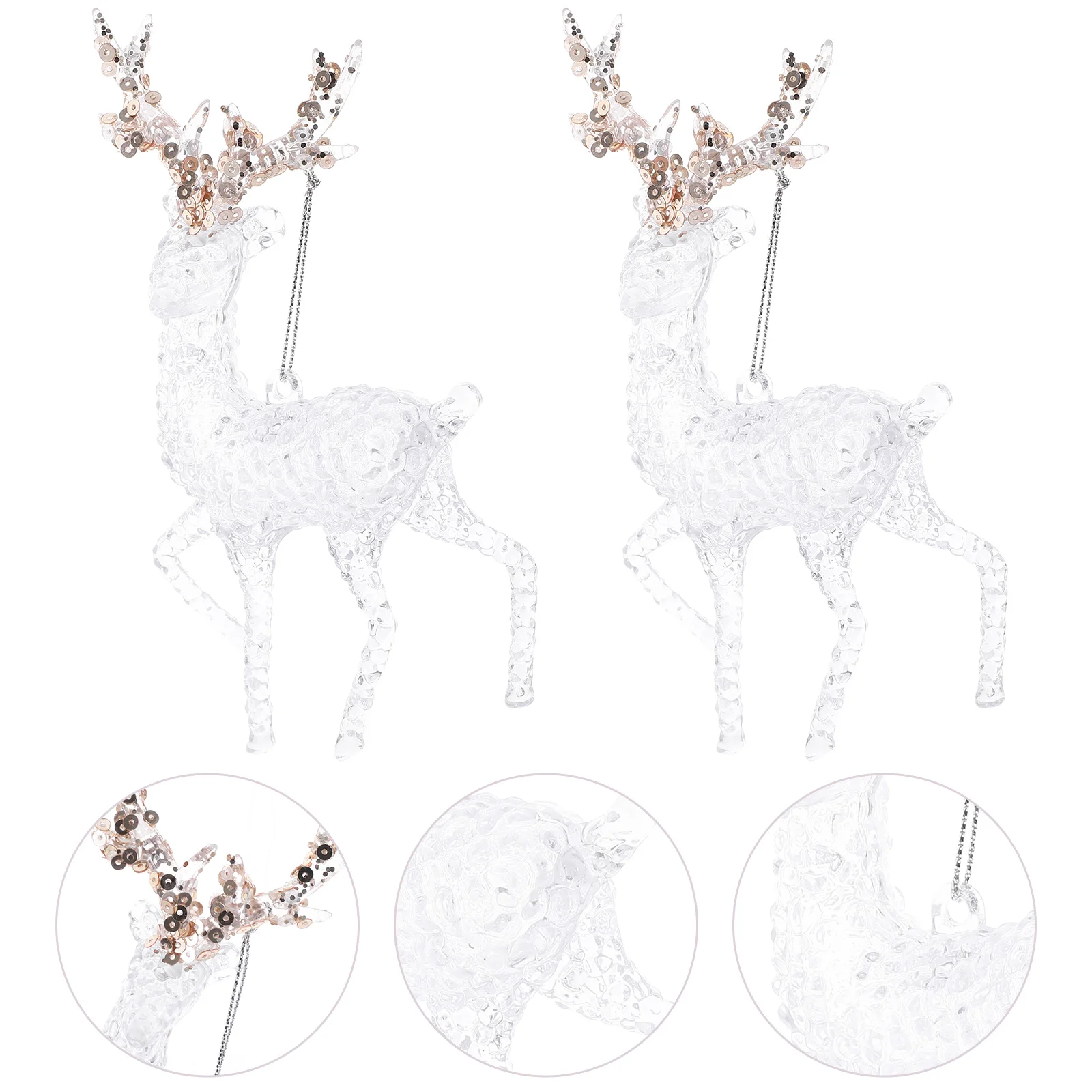 2 Pcs Christmas Elk Pendant Xmas Tree Pendants Christmas Decorationsations Ornament Hanging Acrylic Ornaments
2 Pcs Christmas Elk Pendant Xmas Tree Pendants Christmas Decorationsations Ornament Hanging Acrylic Ornaments