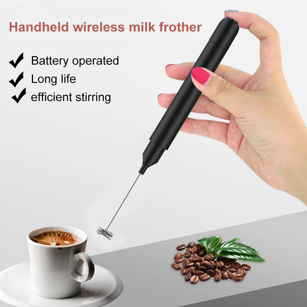2022 Mini Electric Milk Frother Battery Operated Stainless Steel Handheld Mixer Foamer Automatic Milk Blender Kitchen Whisk Tool
2022 Mini Electric Milk Frother Battery Operated Stainless Steel Handheld Mixer Foamer Automatic Milk Blender Kitchen Whisk Tool
