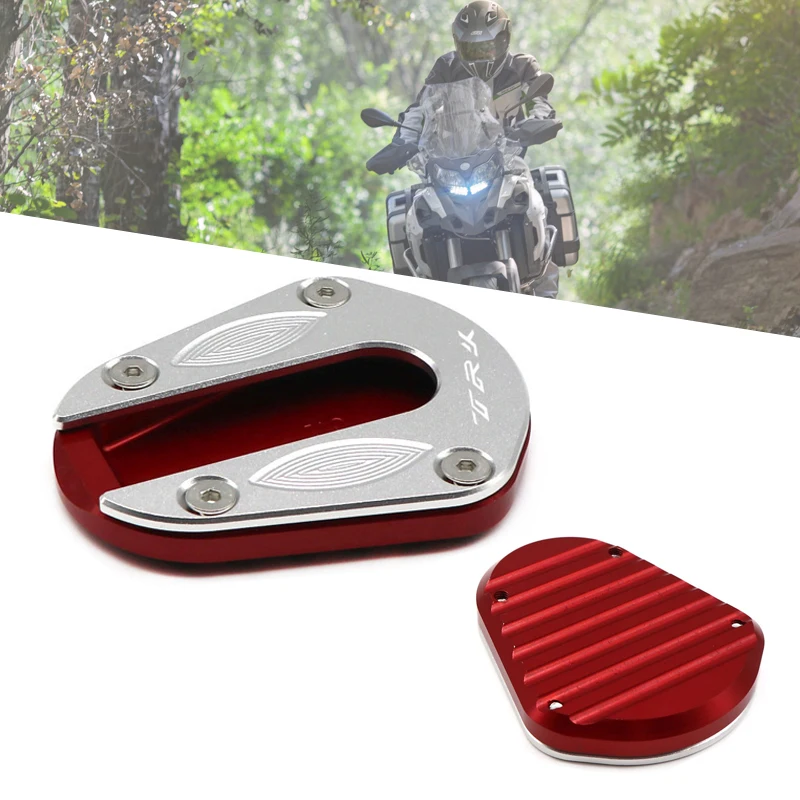 For Benelli TRK502 TRK502X TRK 502 502X 17-19 Motorcycle CNC Kickstand Foot Side Stand Extension Pad Support Plate Enlarge Stand
For Benelli TRK502 TRK502X TRK 502 502X 17-19 Motorcycle CNC Kickstand Foot Side Stand Extension Pad Support Plate Enlarge Stand