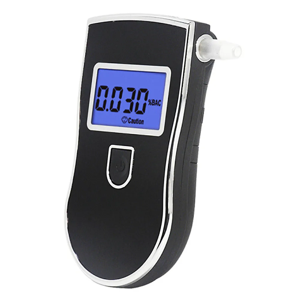 Новый профессиональный цифровой дыхательный алкотестер для полиции Breathalyzer AT818 анализатор испаряемого этилового спирта.
