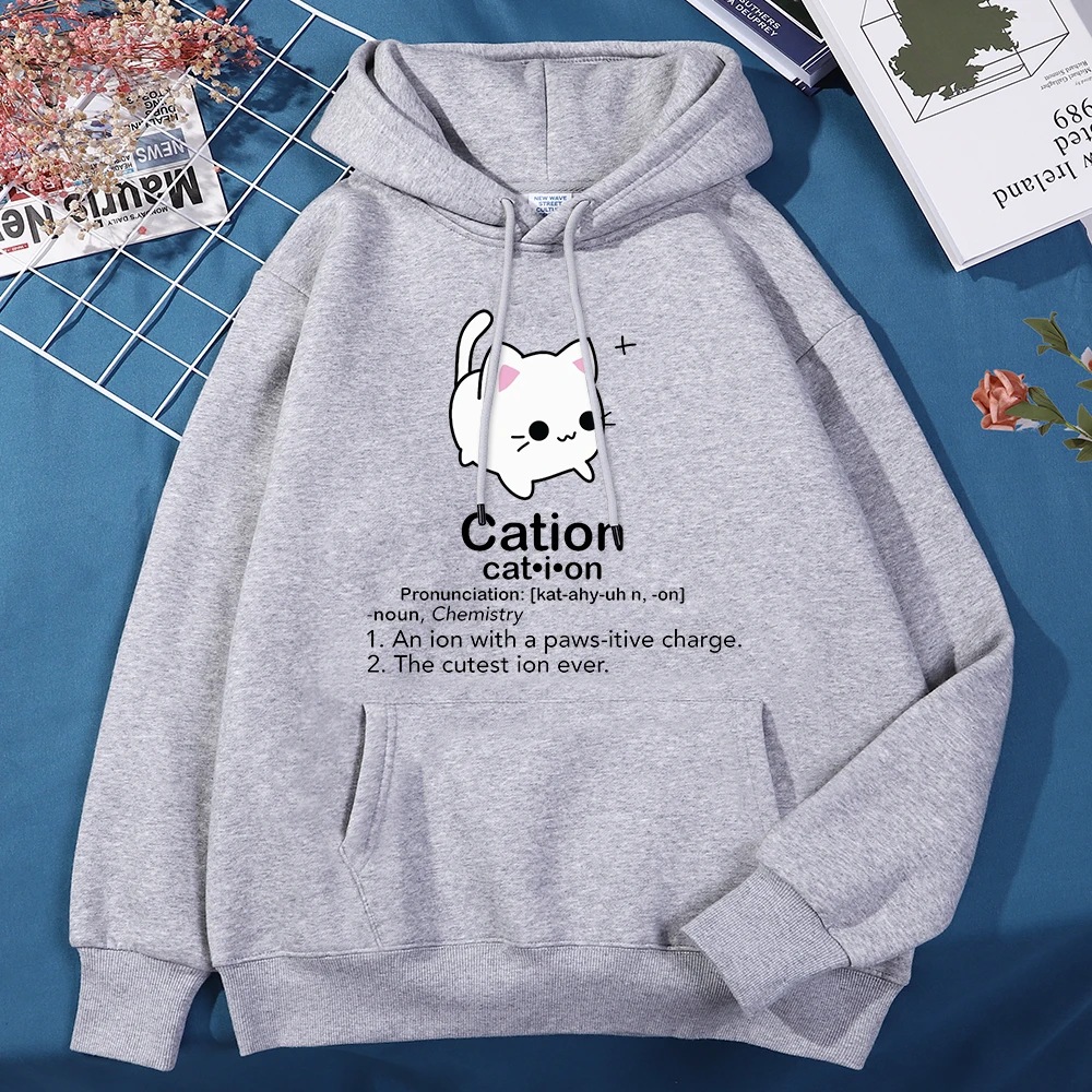 Cation An Ion With A Paws-Itive Charge The Cutest Ion Everman Hoody Trend Loose Hoodie Simple Fleece Hoodie Street Warm Man Top
Cation An Ion With A Paws-Itive Charge The Cutest Ion Everman Hoody Trend Loose Hoodie Simple Fleece Hoodie Street Warm Man Top