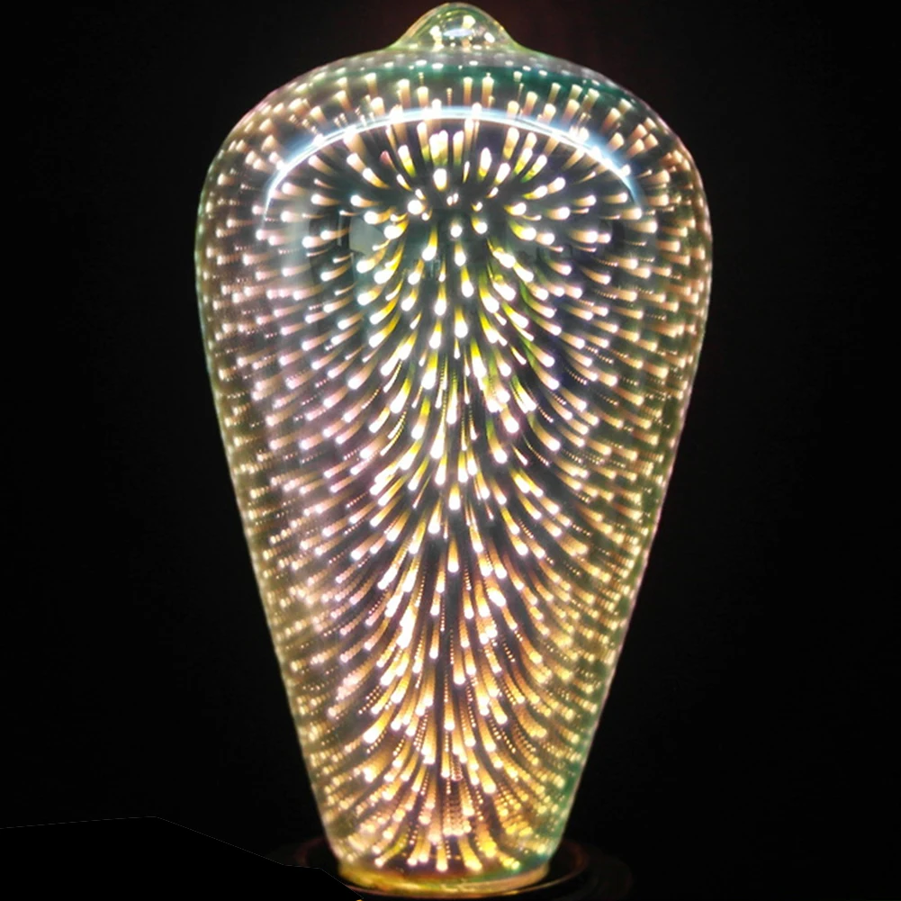 RFID Blocking RGB LED Bulb Fireworks Star Night Light Vintage Christmas 3D E27 Home Decor Glass
RFID Blocking RGB LED Bulb Fireworks Star Night Light Vintage Christmas 3D E27 Home Decor Glass