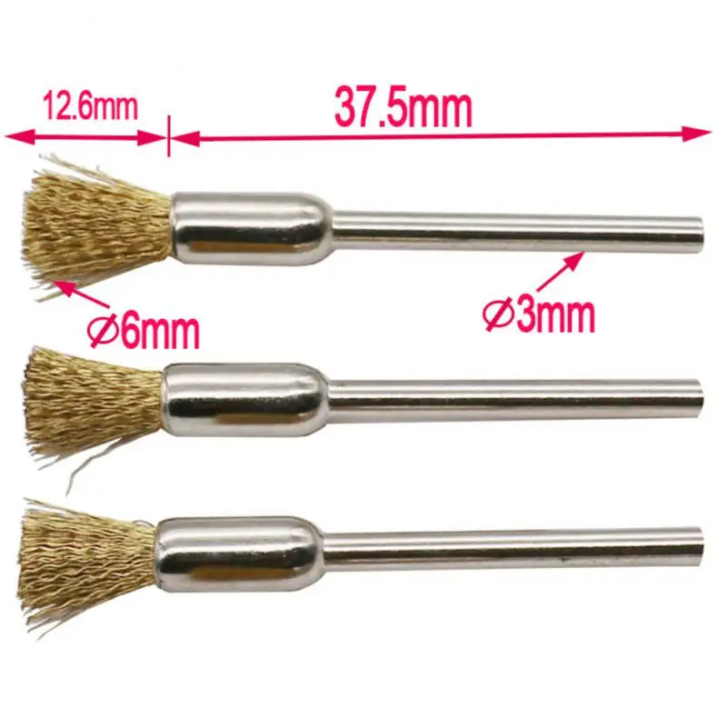 15Pcs Metal Rust Removal Polishing Brush Steel Wire Brass Polishing Rust Removal Brush Set Burr Abrasive Mini Brush Rotary Tool
15Pcs Metal Rust Removal Polishing Brush Steel Wire Brass Polishing Rust Removal Brush Set Burr Abrasive Mini Brush Rotary Tool