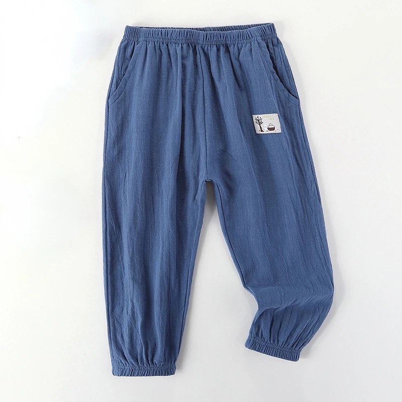Pure Cotton Children's Anti Mosquito Pants Summer Middle and Large Children's Pants Boys' Girls' Thin Pants Children's Lanterns
Pure Cotton Children's Anti Mosquito Pants Summer Middle and Large Children's Pants Boys' Girls' Thin Pants Children's Lanterns