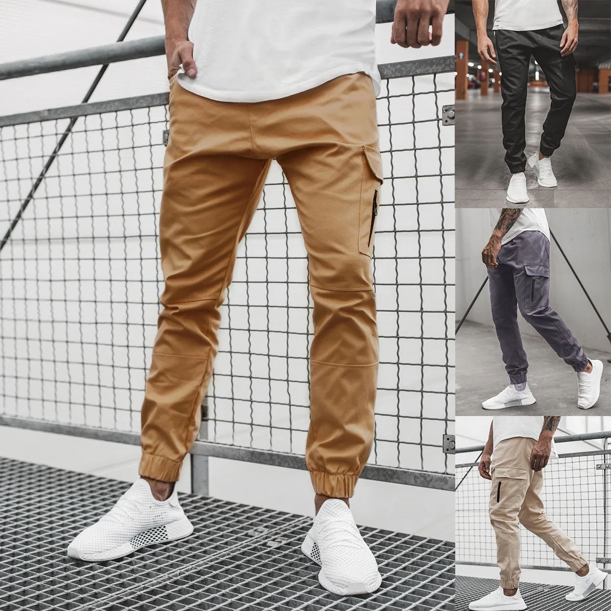 Multi Pockets Joggers Man Hip Hop Cargo Pants Work Track Sweatpants Casual Jogging Pants Sport Trousers Men Clothes Streetwear
Multi Pockets Joggers Man Hip Hop Cargo Pants Work Track Sweatpants Casual Jogging Pants Sport Trousers Men Clothes Streetwear