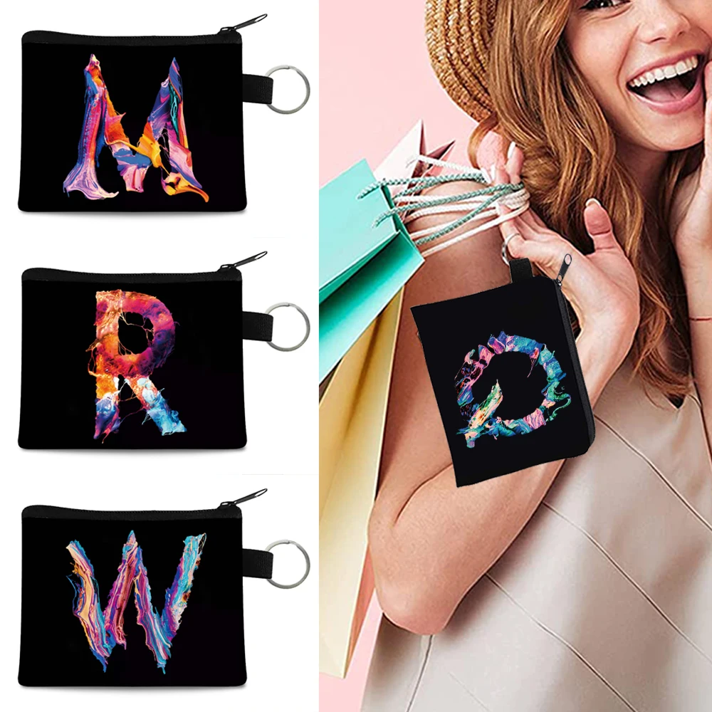 New Children Clutchs Canvas Coin Wallet Paint 26 Letters Zippered Wallet for Children Coins and Cards Hand Bags for Women 2022
New Children Clutchs Canvas Coin Wallet Paint 26 Letters Zippered Wallet for Children Coins and Cards Hand Bags for Women 2022