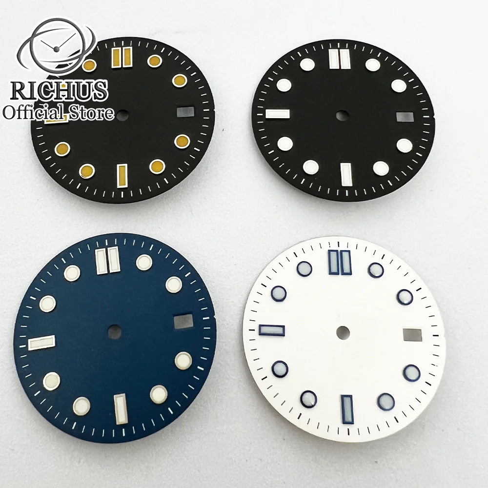 31mm Watch Dial Green Luminous Watch Parts Fit NH35 NH36 Automatic Mechanical Movement
31mm Watch Dial Green Luminous Watch Parts Fit NH35 NH36 Automatic Mechanical Movement