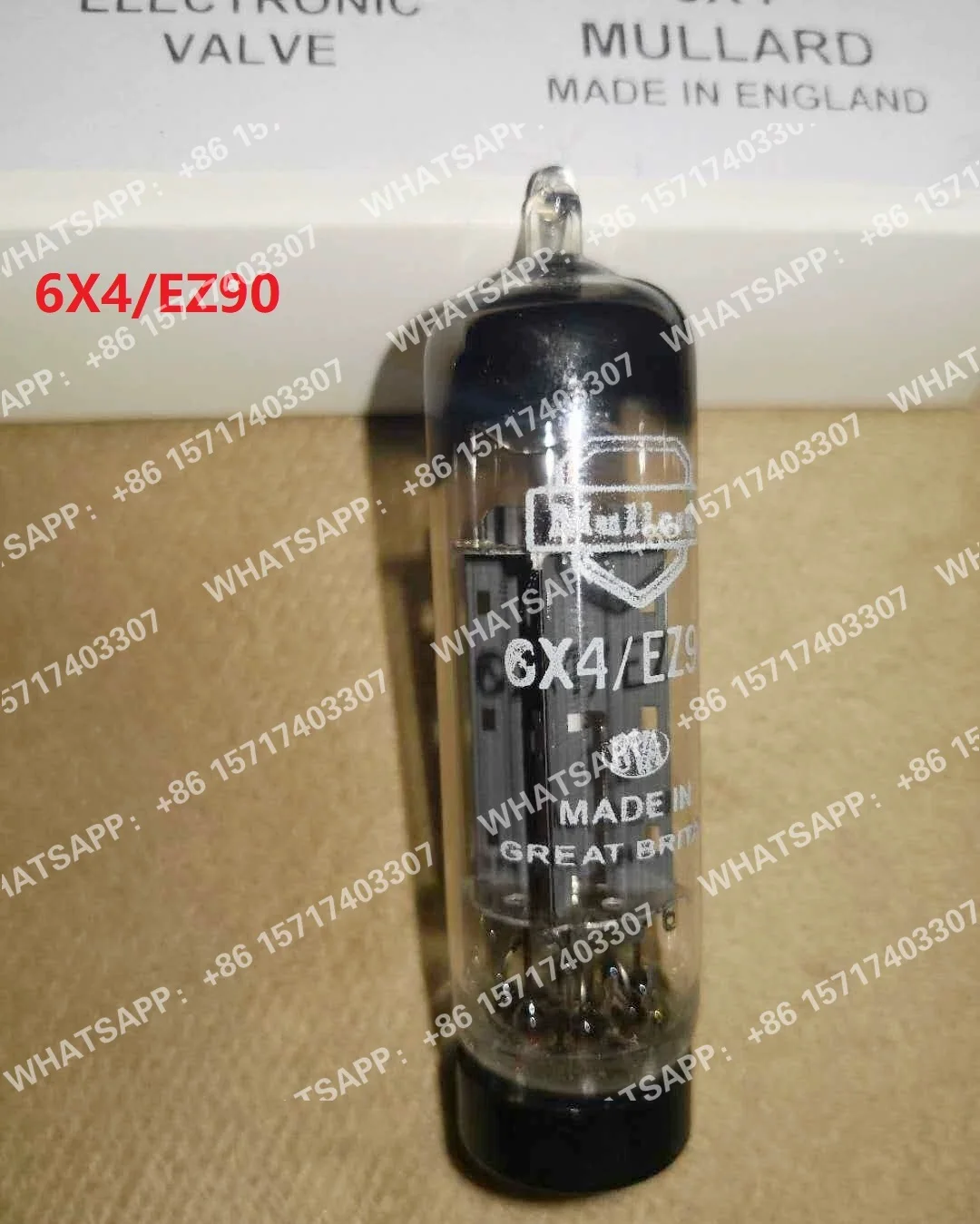 Big Shield EZ90 6X4 вакуумная лампа
Big Shield EZ90 6X4 вакуумная лампа