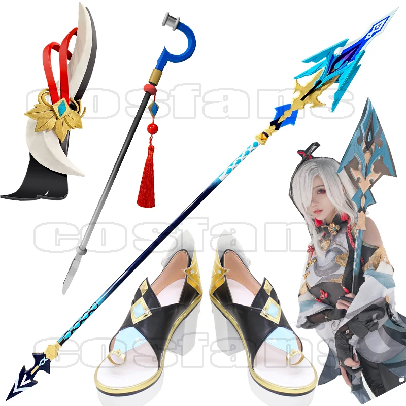 Искусственные аксессуары для косплея из игры Genshin Impact Shen He, искусственные аксессуары, искусственная обувь, косплей, Хэллоуин, Лолита, ShenHe, по...
Искусственные аксессуары для косплея из игры Genshin Impact Shen He, искусственные аксессуары, искусственная обувь, косплей, Хэллоуин, Лолита, ShenHe, по...