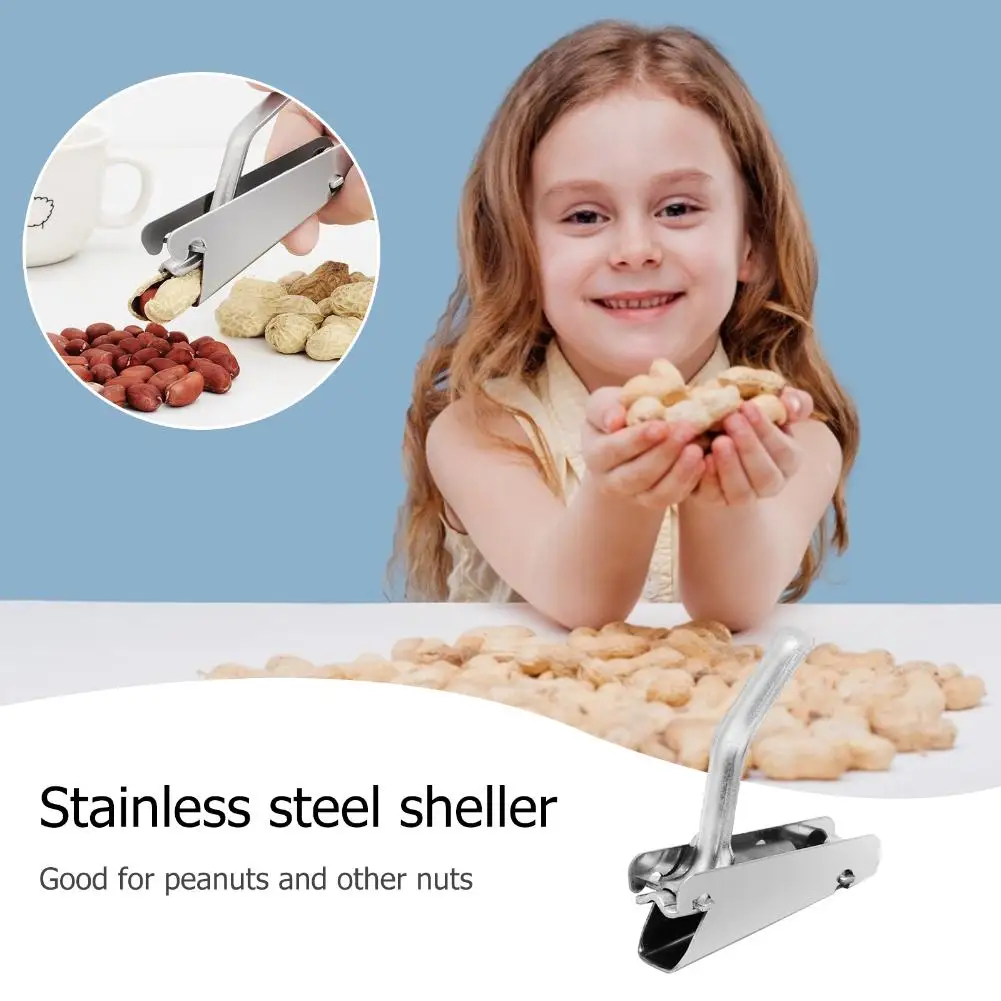 Stainless Steel Nut Sheller Hazelnut Walnut Pliers Quick Chestnut Gadgets Opener Cutter Clamp Plier Portable Kitchen Accessories
Stainless Steel Nut Sheller Hazelnut Walnut Pliers Quick Chestnut Gadgets Opener Cutter Clamp Plier Portable Kitchen Accessories
