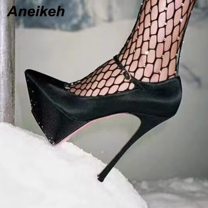 Сандалии Aneikeh на платформе, туфли на высоком каблуке для женщин, летние модные сексуальные туфли на тонком каблуке с острым носком, модные ту...
Сандалии Aneikeh на платформе, туфли на высоком каблуке для женщин, летние модные сексуальные туфли на тонком каблуке с острым носком, модные ту...