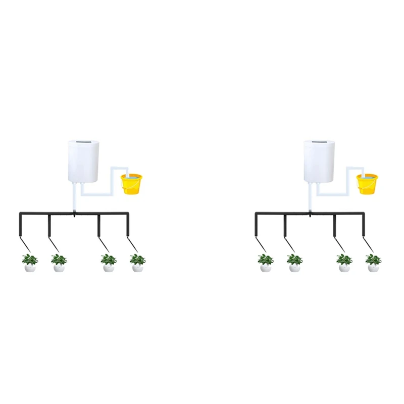 2X 4 Head Pump Timer System Outdoor Automatic Watering Pump Controller Flowers Plants Sprinkler Drip Irrigation Device
2X 4 Head Pump Timer System Outdoor Automatic Watering Pump Controller Flowers Plants Sprinkler Drip Irrigation Device