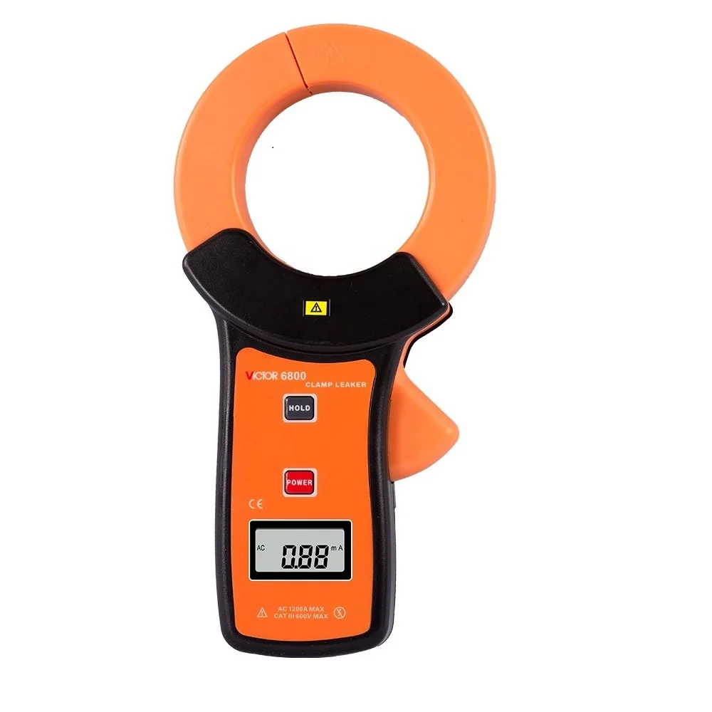 6800 High Accuracy DC Clamp Leaker Car Leakage Current Clamp Meter 0mA-1200.0A leakage current Meter
6800 High Accuracy DC Clamp Leaker Car Leakage Current Clamp Meter 0mA-1200.0A leakage current Meter
