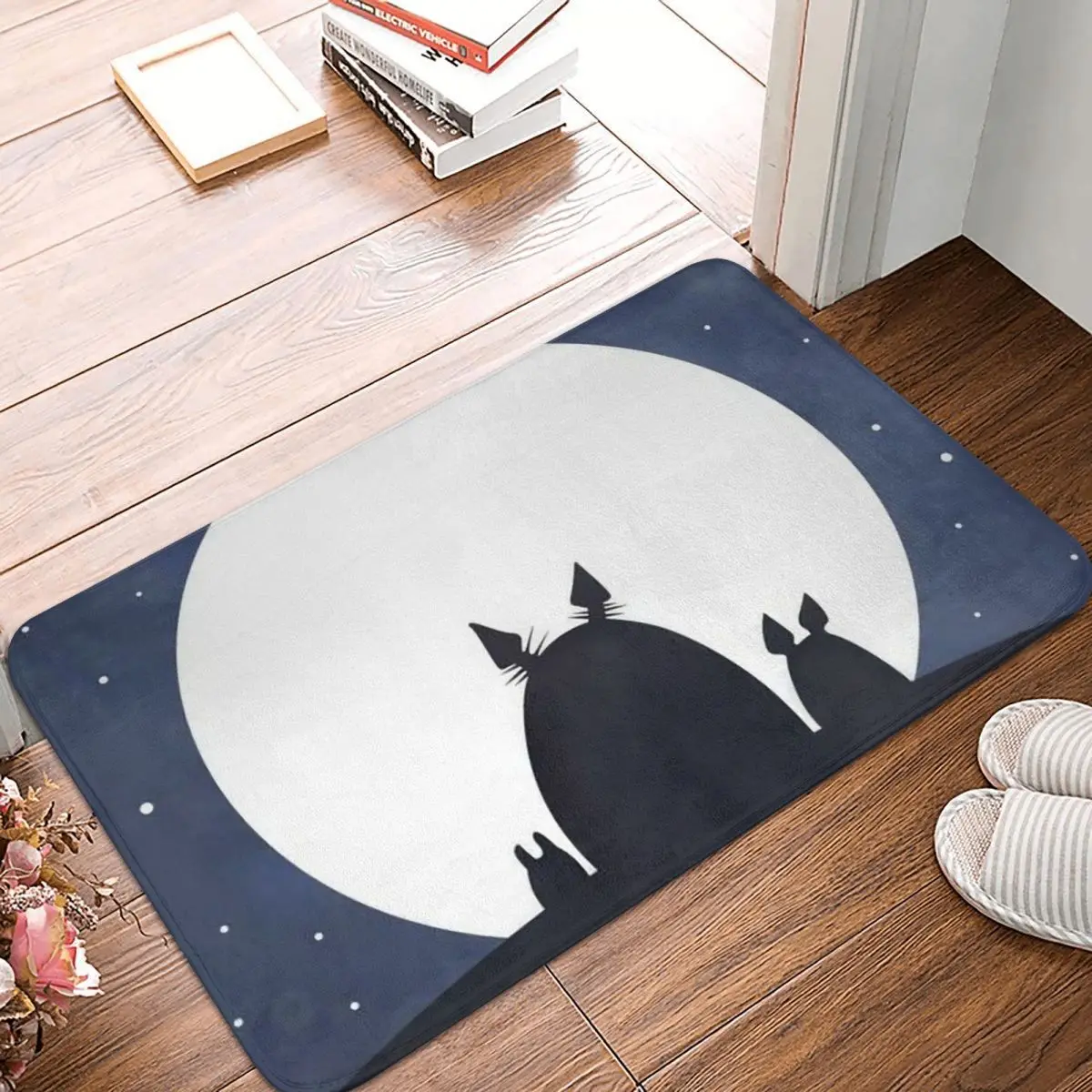 Мультяшный коврик Totoro в стиле Фэнтези для ванной комнаты, темный ночной Придверный коврик, кухонный ковер, уличный коврик, украшение для дом...
Мультяшный коврик Totoro в стиле Фэнтези для ванной комнаты, темный ночной Придверный коврик, кухонный ковер, уличный коврик, украшение для дом...