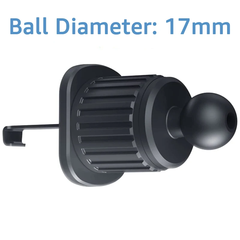 Black Car Air Vent Clip Mount 17mm Ball Head Base for Car Mobile Phone Holder Car Air Outlet Hook for Cellphone GPS Bracket
Black Car Air Vent Clip Mount 17mm Ball Head Base for Car Mobile Phone Holder Car Air Outlet Hook for Cellphone GPS Bracket