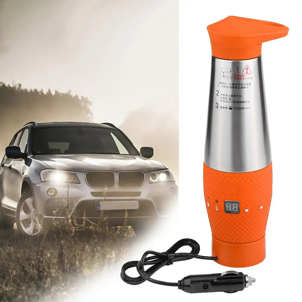 348ml Car Heating Electric Cup 12V 80W Car Vacuum Insulated Electric Travel Heating Cup Water Boiling Mug Kettle
348ml Car Heating Electric Cup 12V 80W Car Vacuum Insulated Electric Travel Heating Cup Water Boiling Mug Kettle